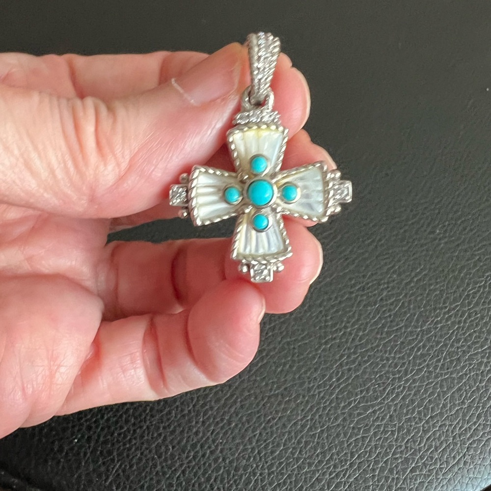 Vintage Judith Ripka Enhancer - Picture 6 of 9